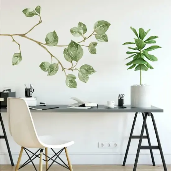 RoomMates Leaf Twig Peel & Stick Giant Wall Decals {6}