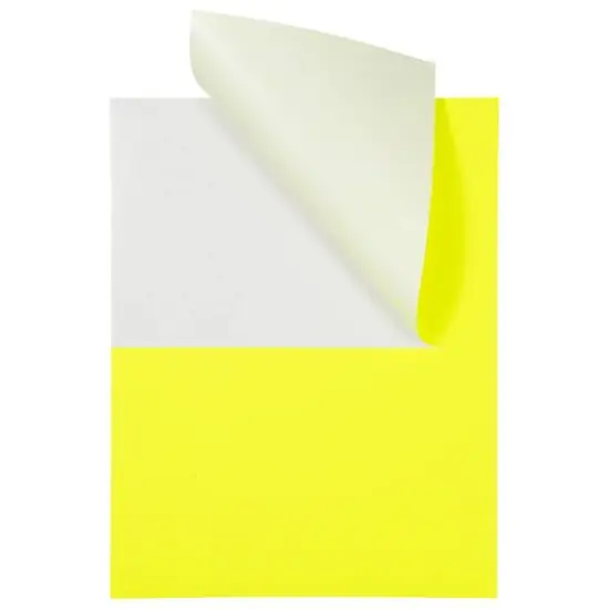 JAM Paper Shipping Labels, 50ct. Neon Yellow {5}