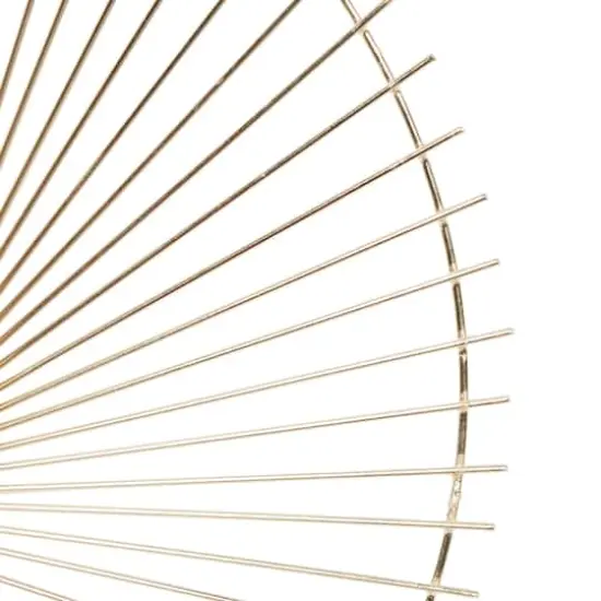 Gold Metal Contemporary Wall D&eacute;cor Set, 16", 18" & 23" {4}