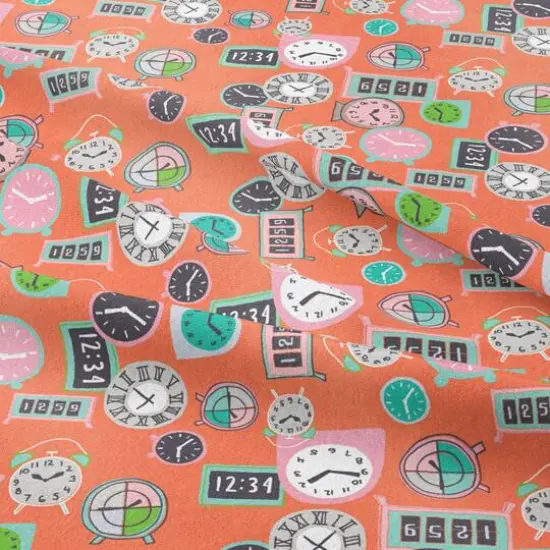 Camelot Fabrics Coral Deadlines Cotton Precut Fabric {4}