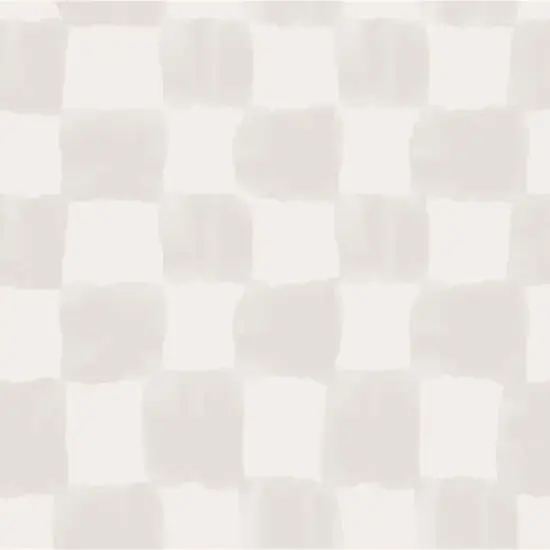 RoomMates Mr. Kate Tess Watercolor Soft Checker Peel & Stick Wallpaper Cream {1}
