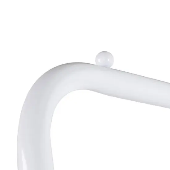 Honey Can Do White Clothing Rack with Shelves and Hanging Bar {7}