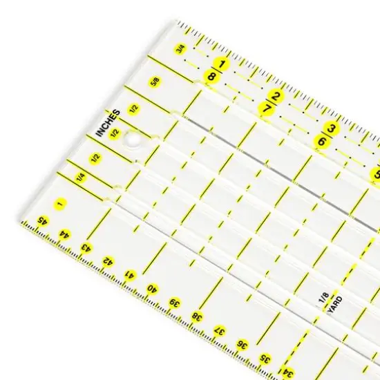 Dritz&reg; Clear Measure & Mark Ruler {6}
