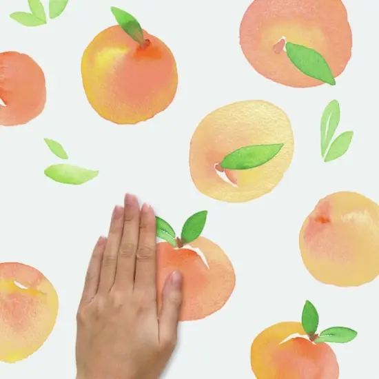 RoomMates Sweet Peaches Peel & Stick Wall Decals {5}