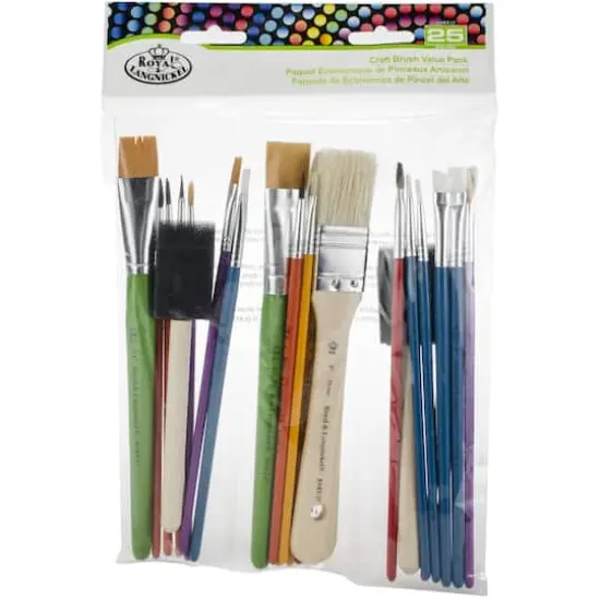 Royal & Langnickel&reg; Craft Brush Value Pack {1}
