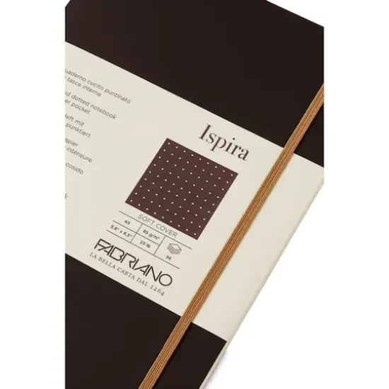 Fabriano&reg; Ispira Dotted A5 Soft-Cover Notebook Brown {7}