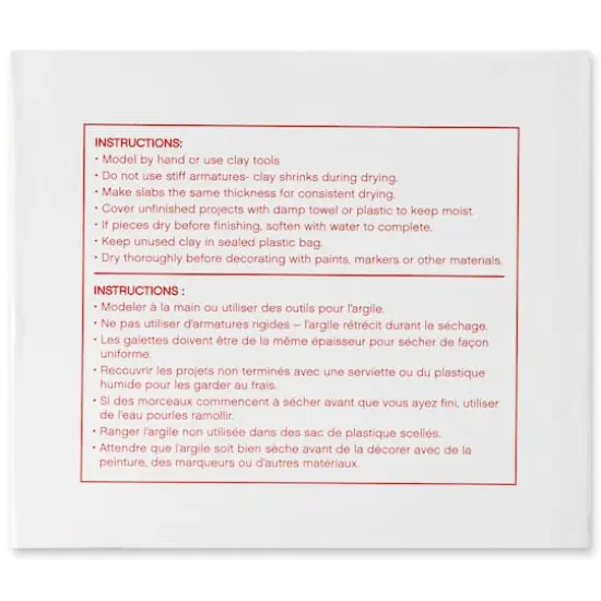 10lb. Natural Clay by Craft Smart&reg; White {6}