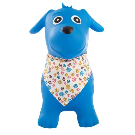 Toy Time Inflatable Bouncy Dog {7}