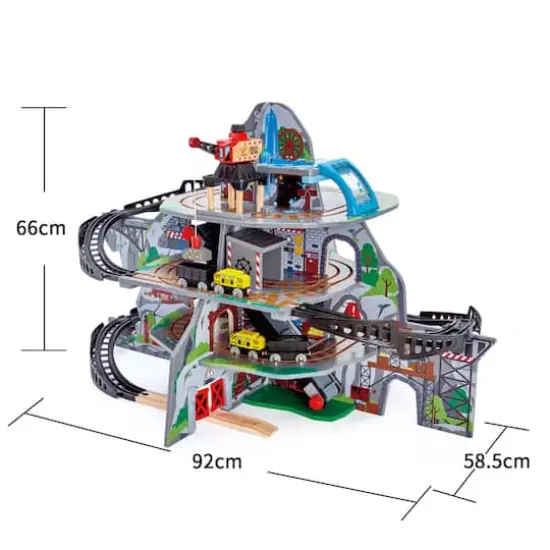 Hape Railway Mighty Mountain Mine Set {4}