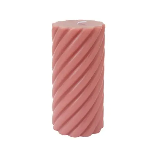 3" x 6" Twisted Scented Pillar Candle by Ashland&reg; Sweet Cherry Blossom {1}