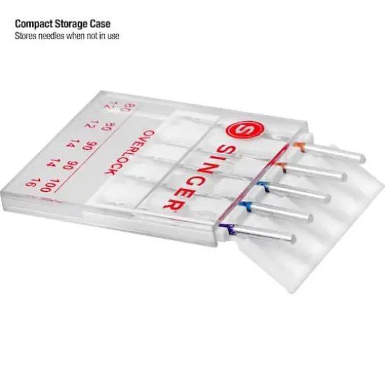 SINGER&reg; Overlock, Topstitch & Embroidery Sewing Machine Needles, 45ct. {7}