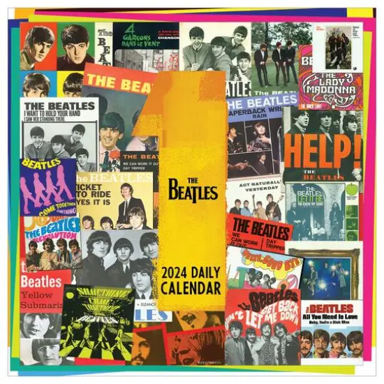 TF Publishing 2024 The Beatles Daily Desktop Calendar {5}