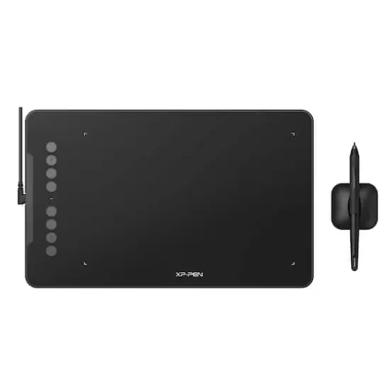 XPPen 10" x 6.25&Prime; Deco 01 V2 Graphics Drawing Tablet {1}