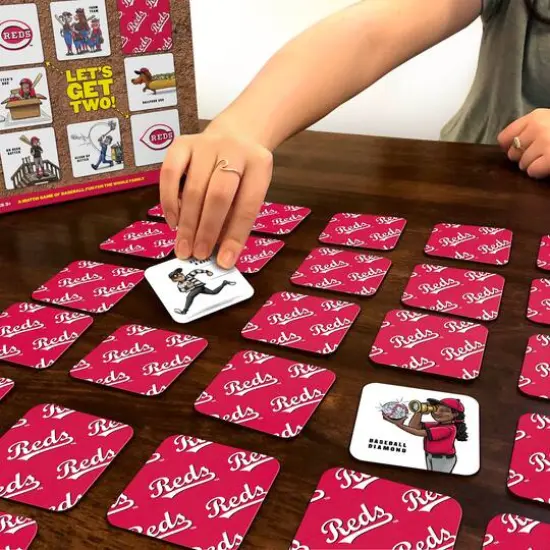 Major League Baseball Licensed Memory Match Game Cincinnati Reds {6}
