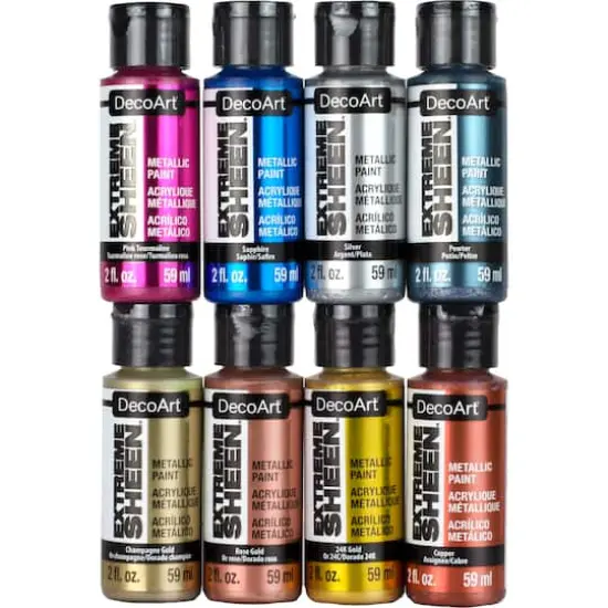 DecoArt&reg; Extreme Sheen&trade; Metallic Acrylic Paint Value Pack {1}