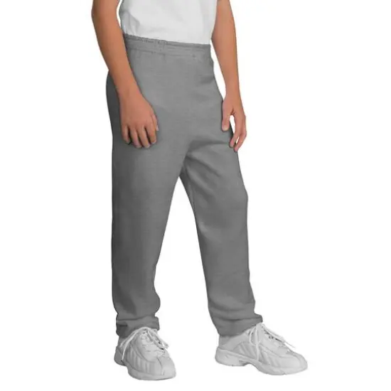 Port & Company&reg; Youth Core Fleece Sweatpants Athletic Heather {4}