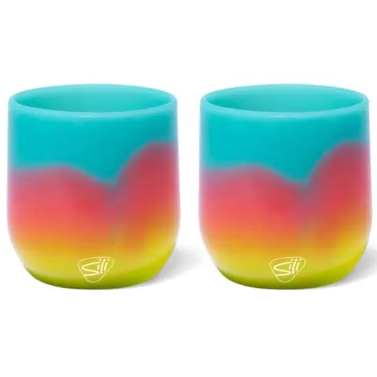 Silipint&reg; 12oz. Aurora Silicone Stemless Wine Glasses, 2ct. {1}