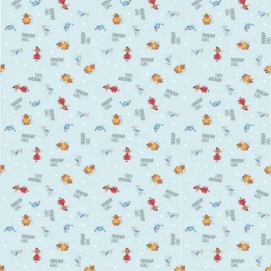 Disney&reg; Princess Cinderella Mice Friendship Goals Cotton Fabric {1}