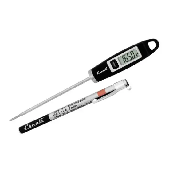 Escali Black Gourmet Digital Thermometer {1}