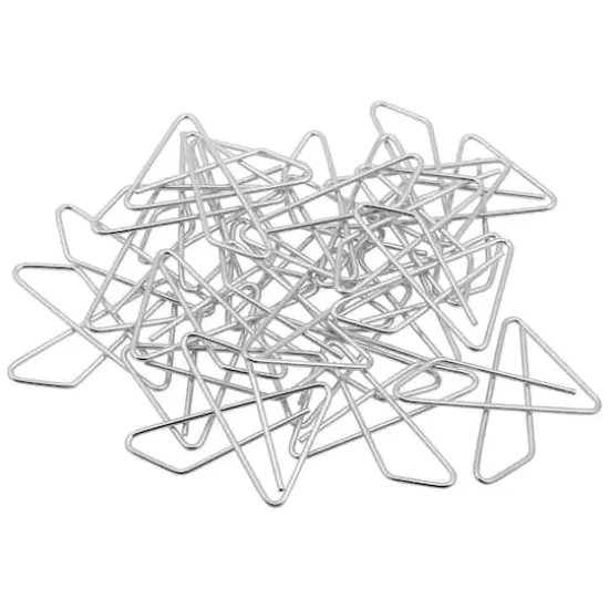 JAM Paper Silver Butterfly Clips, 2 Packs of 20 {4}