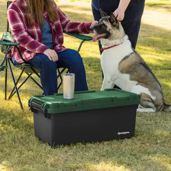 Iris&reg; Remington 60 Qt. Black, Heavy Duty Trailbox, 2 Ct {3}