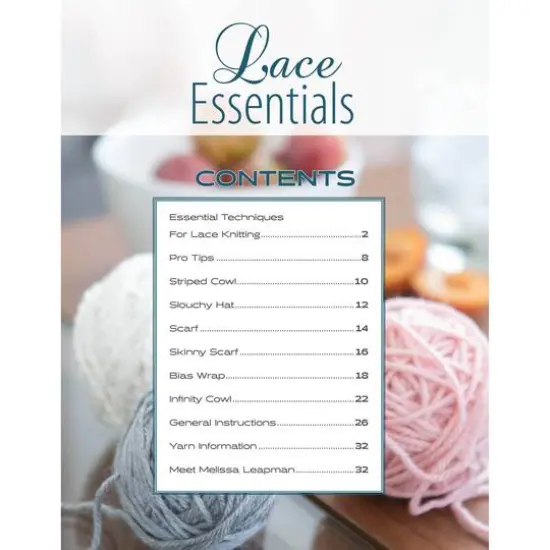 Leisure Arts&reg; Knit Lace Essentials Book {4}