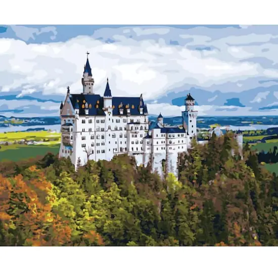 German Castle Paint-by-Number Kit by Artist's Loft&reg; {1}