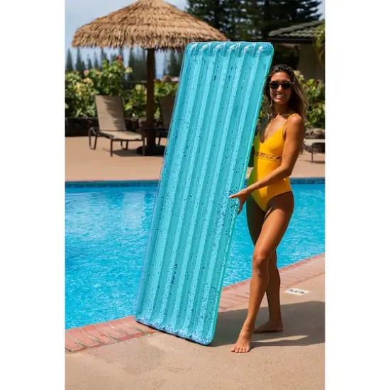 PoolCandy Aqua Glitter Deluxe Pool Raft {3}