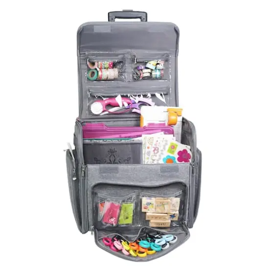 Everything Mary Heather Deluxe Rolling Scrapbook Case {9}