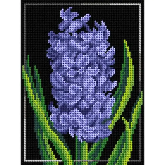 Orchidea Needlepoint Canvas For Halfstitch Without Yarn Hyacinth - Printed Tapestry Canvas {1}