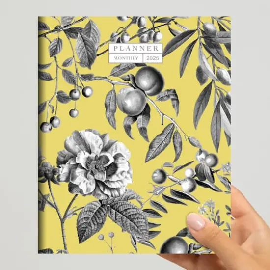 TF Publishing 2025 Beyond the Pale Yellow Medium Monthly Planner {3}