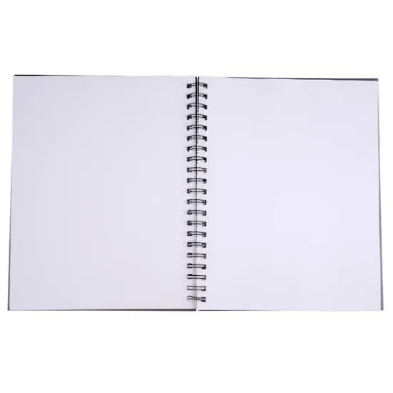 Gray Wirebound Sketchbook by Artist's Loft&trade; {4}