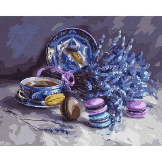 Ideyka Still Life with Lavender Painting by Numbers Kit {1}