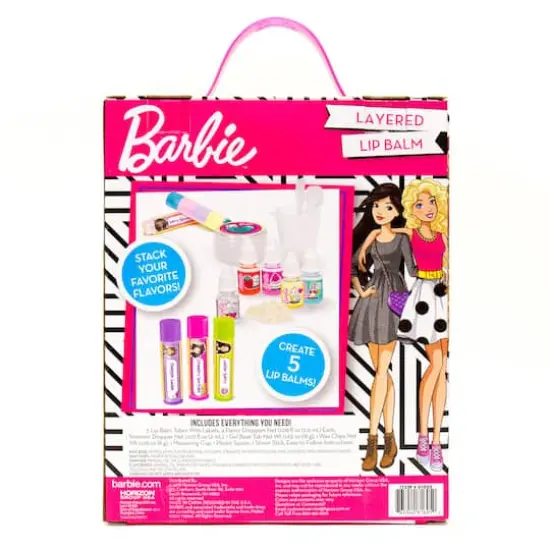 Barbie&trade; Layered Lip Balm Kit {7}