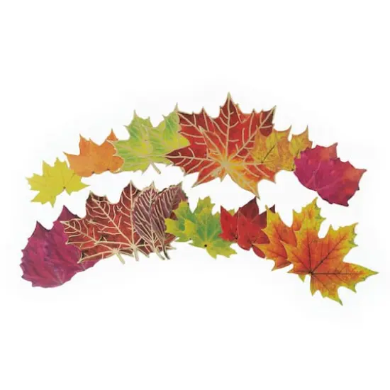 Fall Leaf Die Cut Stickers by Recollections&trade; {3}