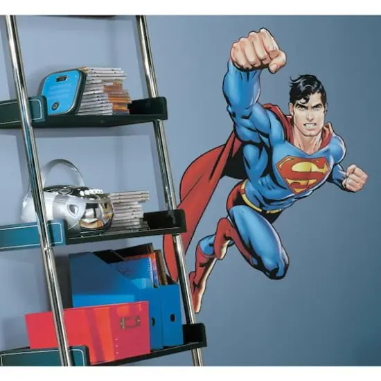 RoomMates Superman Day Of Doom Peel & Stick Giant Wall Decal {4}