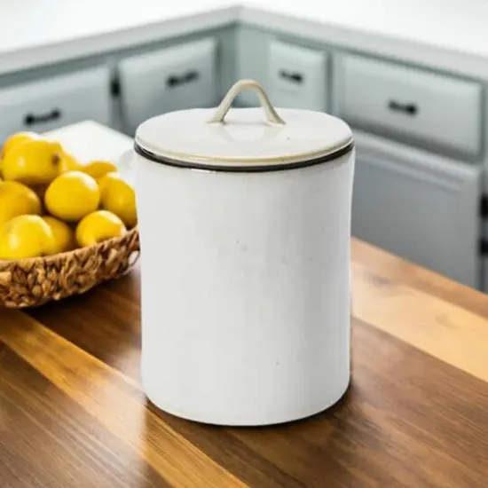 Hello Honey&reg; Stoneware Food Storage Container with Reactive Glaze {1}