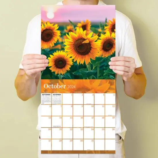 TF Publishing 2024 Flowers Wall Calendar {6}