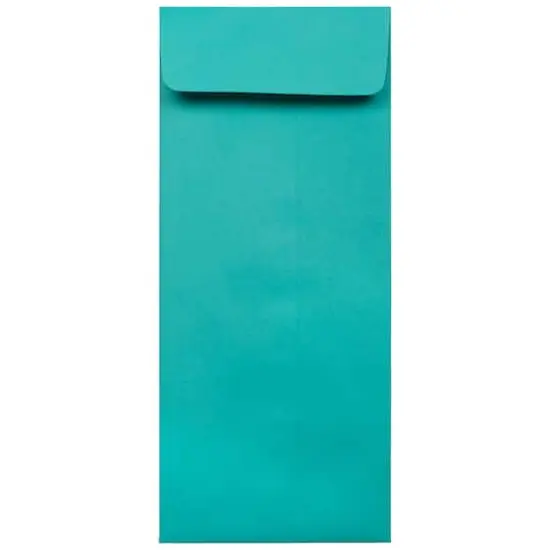 JAM Paper 4.75" x 11" Policy Business Colored Envelopes, 50ct. Blue {2}