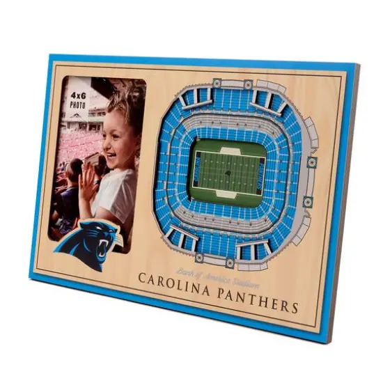 NFL 3D StadiumViews Picture Frame Carolina Panthers {1}