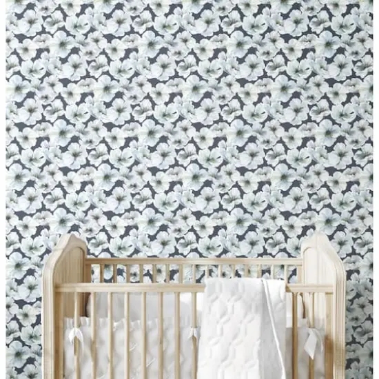 RoomMates Tamara Day Hawthorn Blossom Peel & Stick Wallpaper Blue {7}