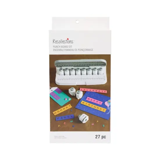 Alphabet Punch Board Set by Recollections&trade; {6}