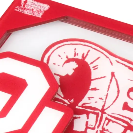 College Team 3D Logo Series Coasters, 2ct. Oklahoma Sooners {5}