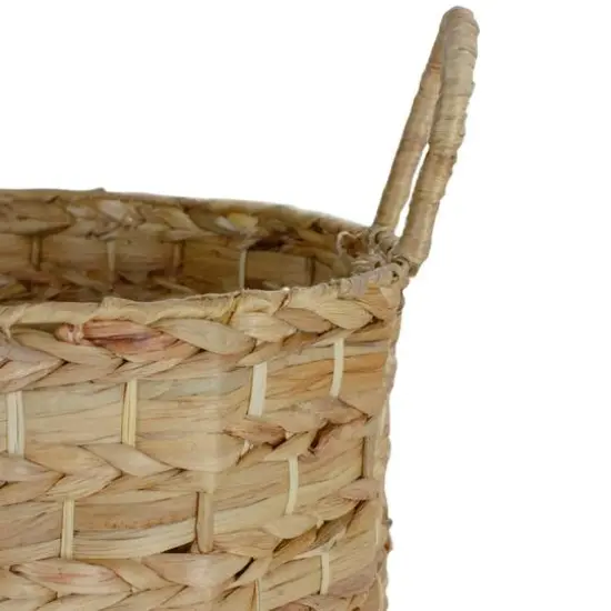 Round Natural Woven Water Hyacinth Storage Baskets, 3ct. {6}