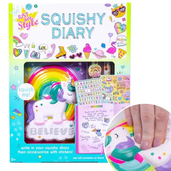 Just My Style&reg; Squishy Unicorn Diary {3}