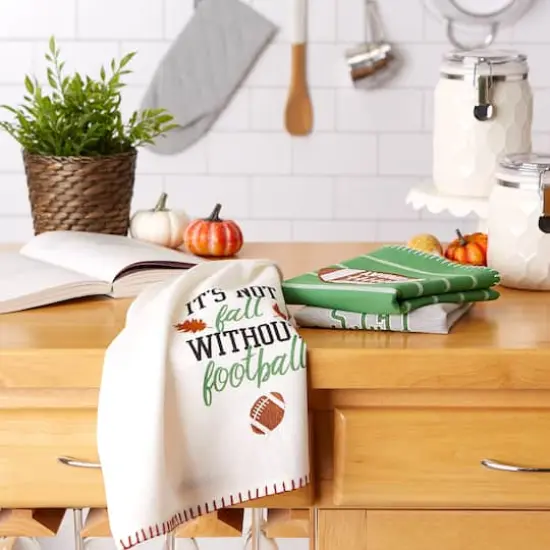 DII&reg; Sunday Football Dishtowels Set {6}