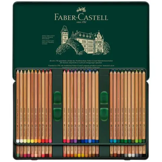 Faber-Castell Pitt 60 Color Pastel Pencil Set {4}