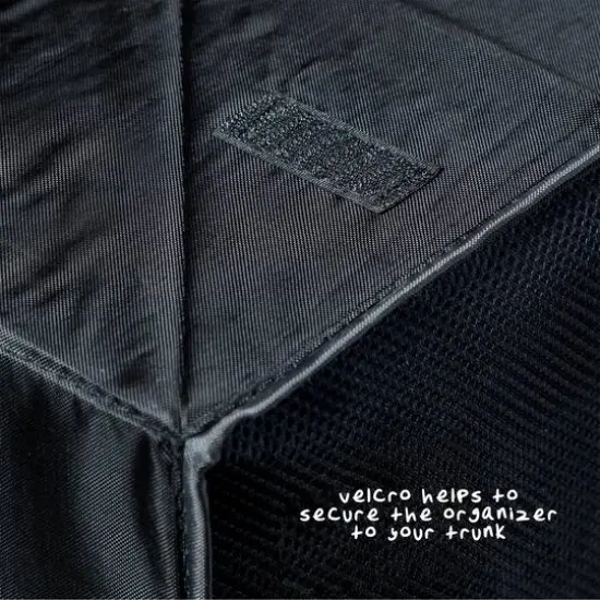 Honey Can Do Black Collapsible Large Folding Trunk Organizer {4}