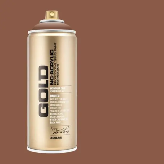 Montana&trade; Gold Acrylic Professional Spray Paint G1450 Hot Chocolate {4}