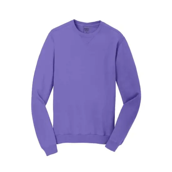 Port & Company&reg; Beach Wash&reg; Garment-Dyed Sweatshirt Amethyst {1}